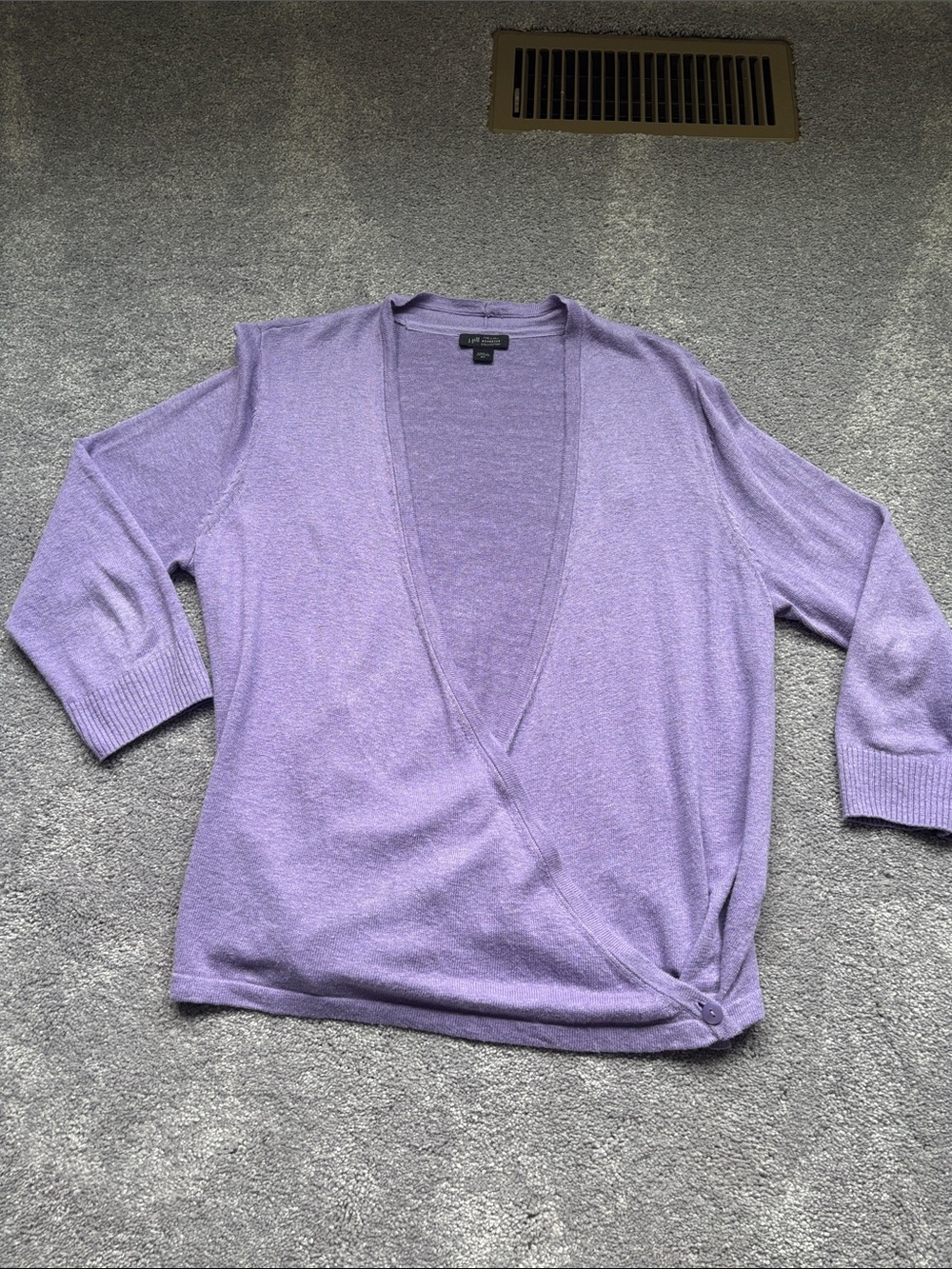 J. Jill Lavender multi way Cardigan